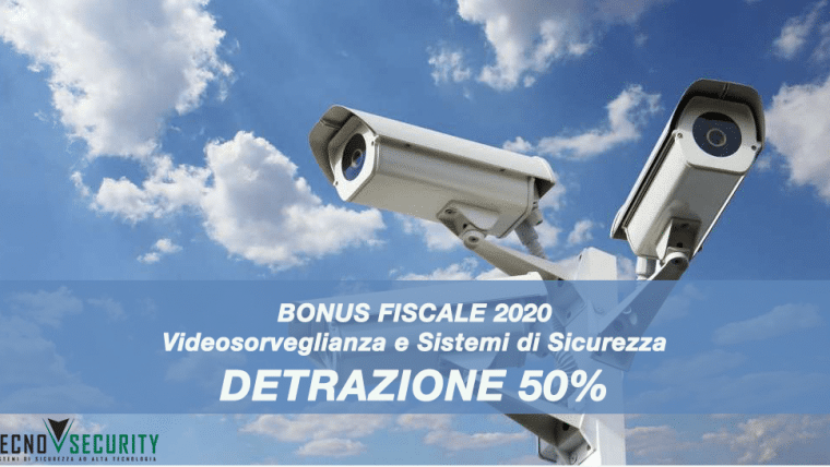 Detrazione fiscale 50% antifurto bonus sistemi di sicurezza 2020